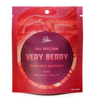 Photograph of product: Sublime100mg Gummies - Very Berry