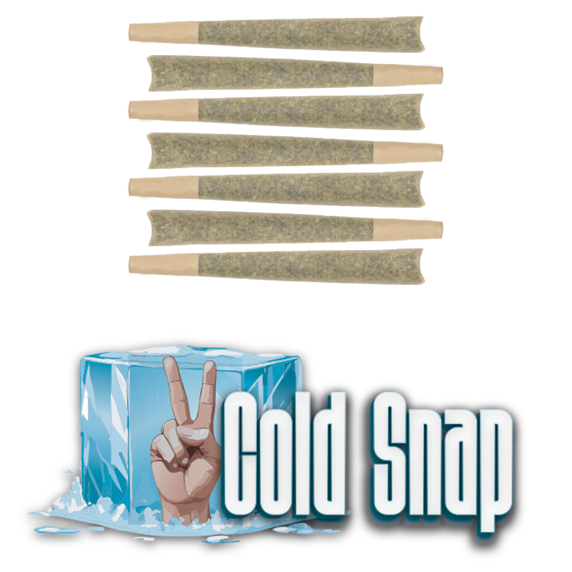 Photograph of product: 0.5G 7PK Cold Snap PreRoll