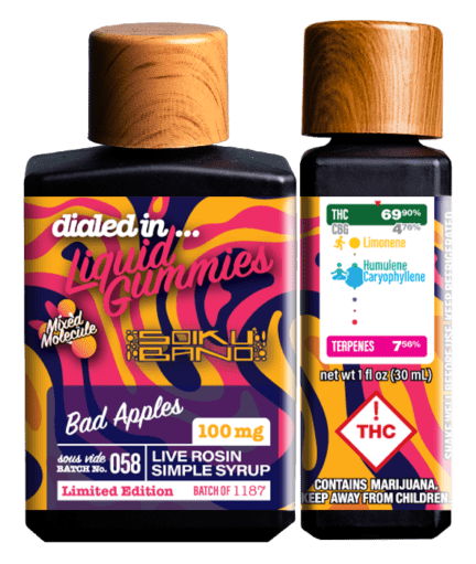 Photograph of product: Fritter Custard | 100MG | Oui'd Rosin Drops