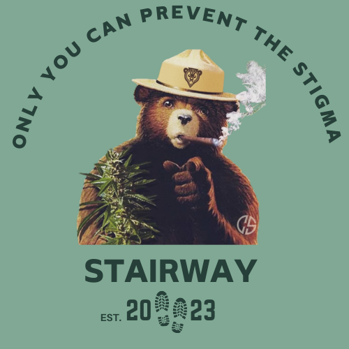 Photograph of product: Stairway X Smokey The Bear Tee