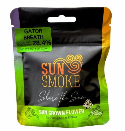 Photograph of product: Gator Breath 3.5g - Eighth