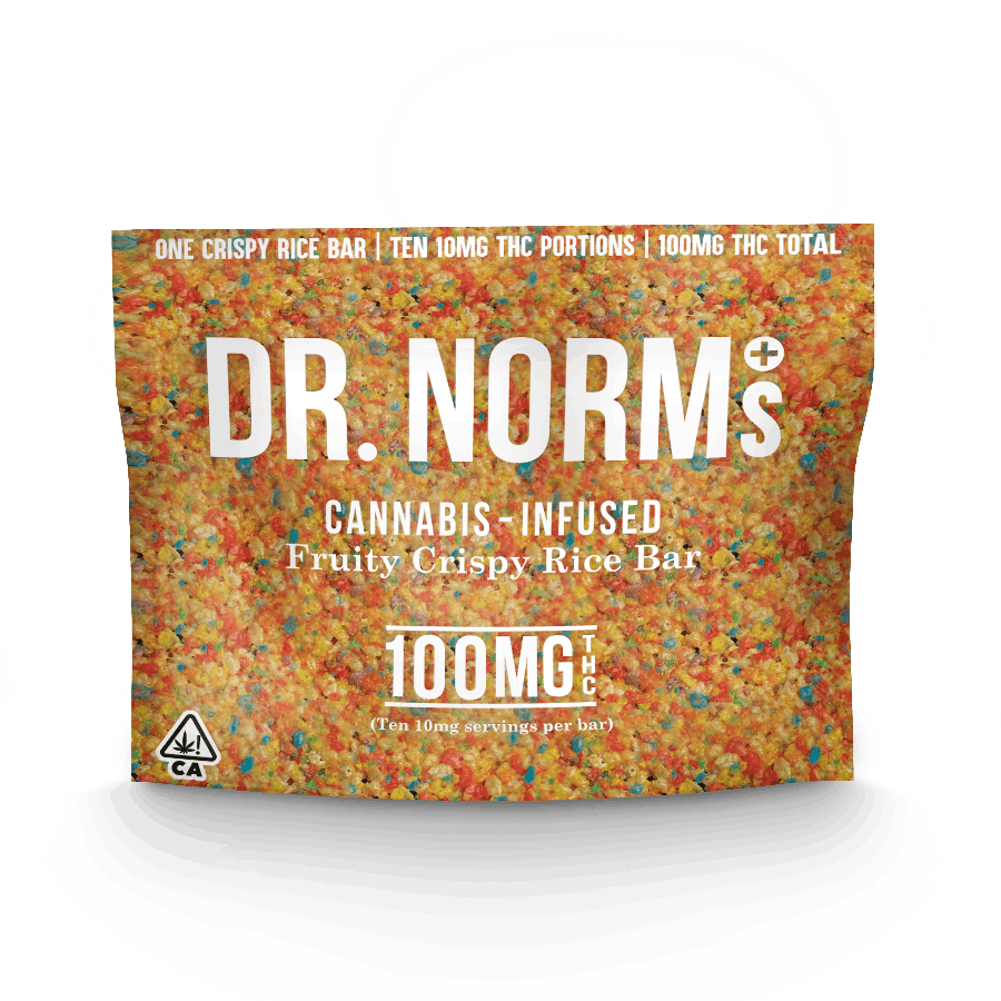 Photograph of product: Dr. Norm's - Fruity Pebbles - 100MG - Rice Crispy