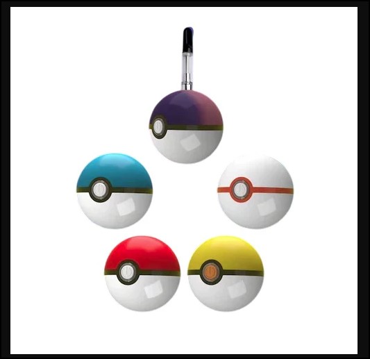 Photograph of product: Steep Slope | IConic | Poke Ball 510 Battery