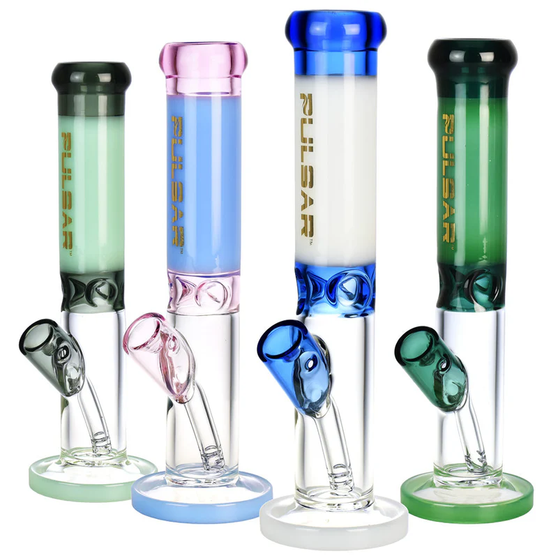 Photograph of product: Accessories - Glass - Pulsar - Mini Straight Tube Water Pipe