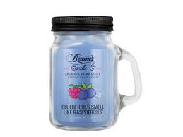 Photograph of product: Beamer Candle Co. - | Smoke Killer Collection | Blueberries Smell like Raspberries | 4oz.