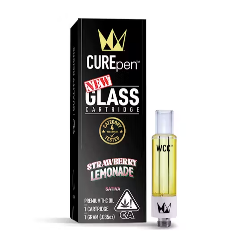 Photograph of product: CUREPEN CARTRIDGE - STRAWBERRY LEMONADE 1G
