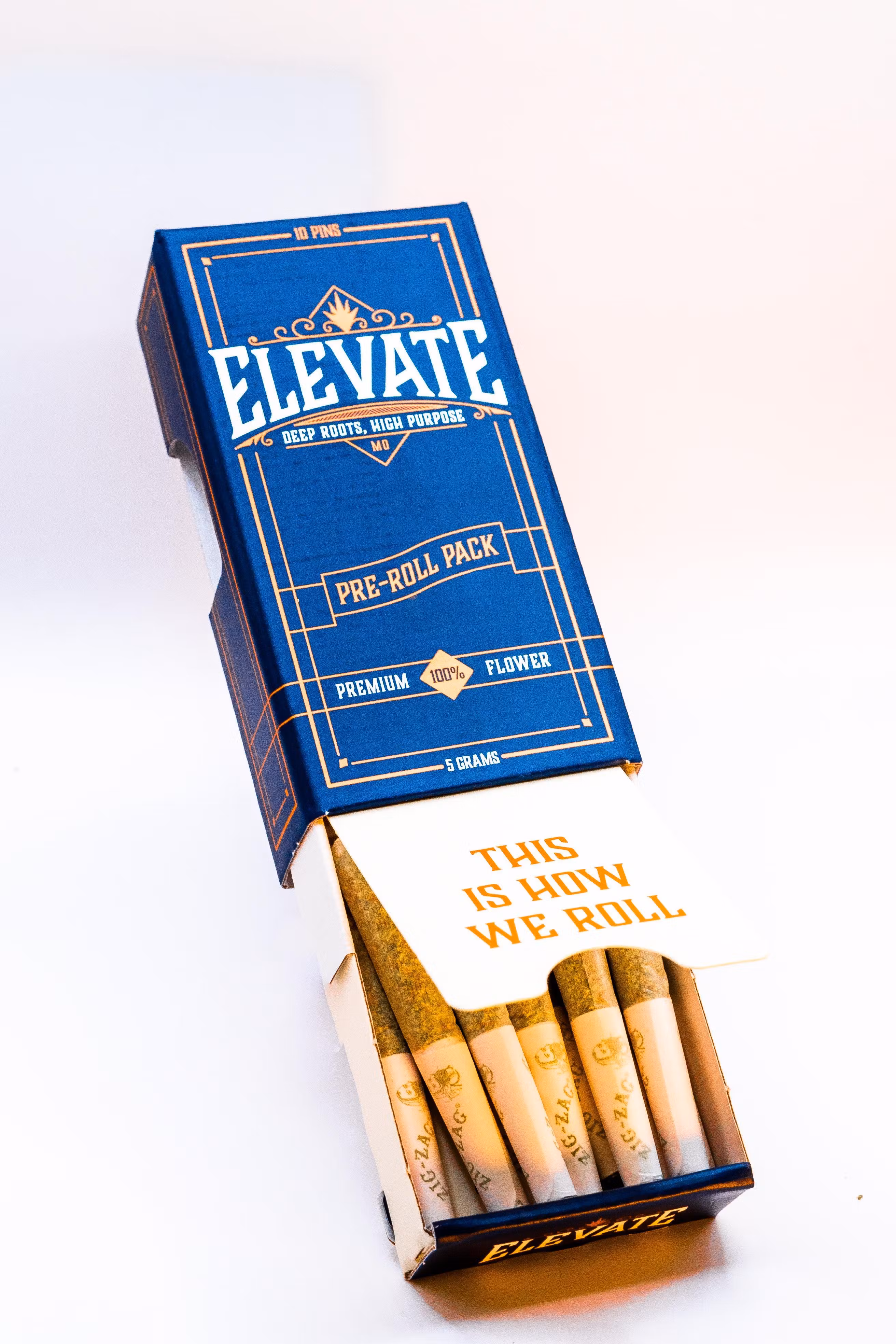 Photograph of product: Elevate Star Killer 10pk Prerolls (5g)