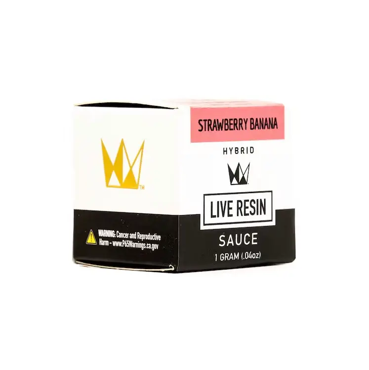 Photograph of product: STRAWBERRY BANANA [1G] LIVE RESIN SAUCE