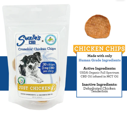 Photograph of Product: 90mg CBD Crunchin' Chicken Chips