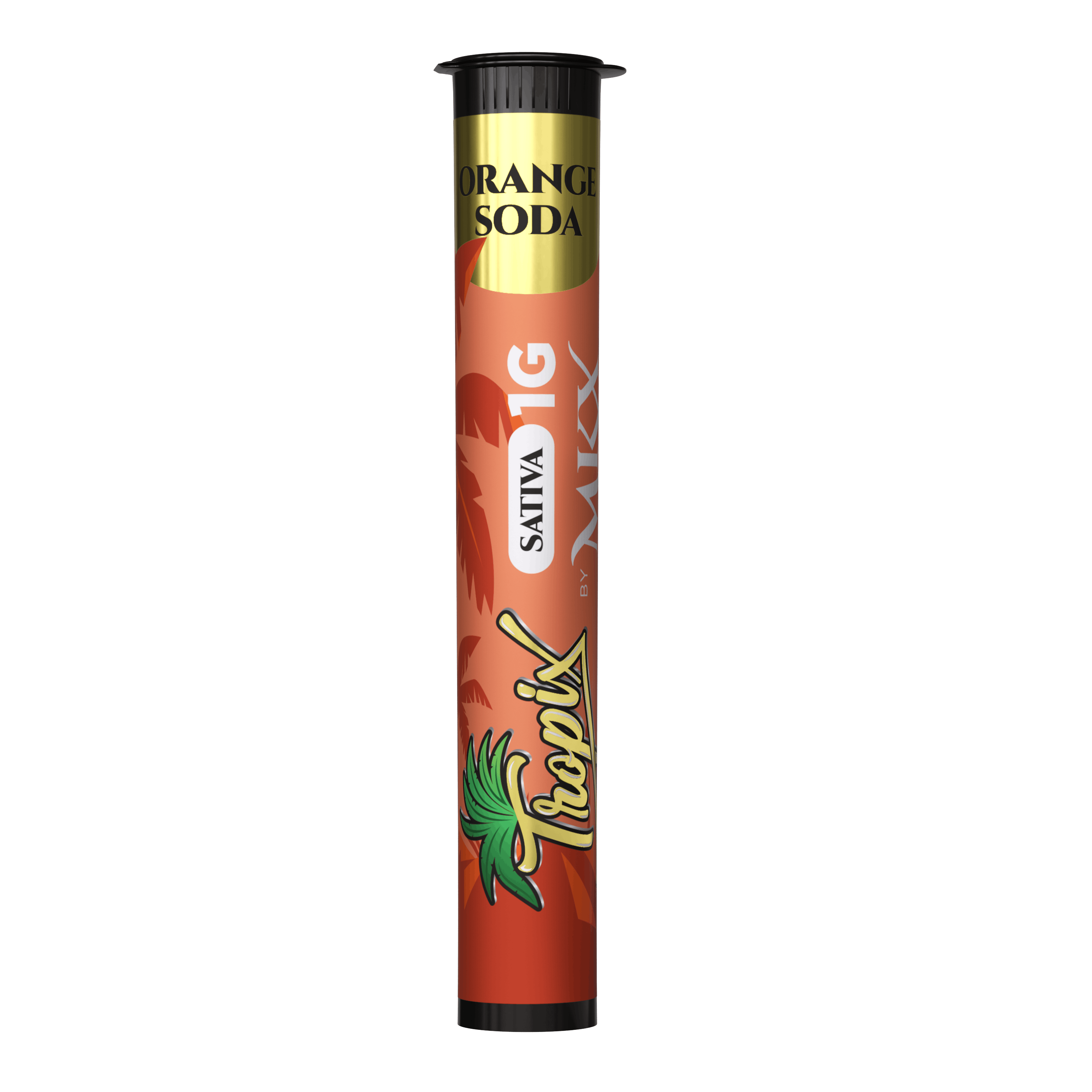 Photograph of product: MKX: Orange Soda Tropix 1G Liquid Diamond PreRoll
