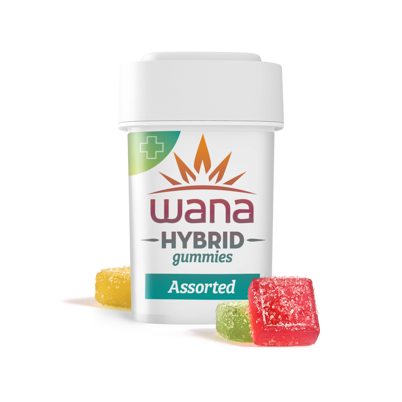 Photograph of product: Classic Assorted Flavors Hybrid Gummies (Medical High Dose) [10-Pack] | 200mg