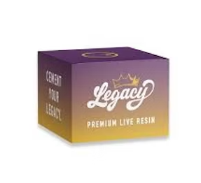 Photograph of product: Concentrate - Legacy - Purple Cloudz (IH) - Live Sauce 1g
