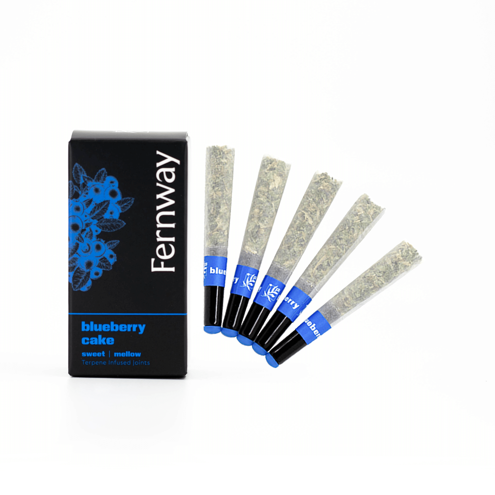Photograph of product: Blueberry Cake | Terpene Infused Pre-Roll | 1g