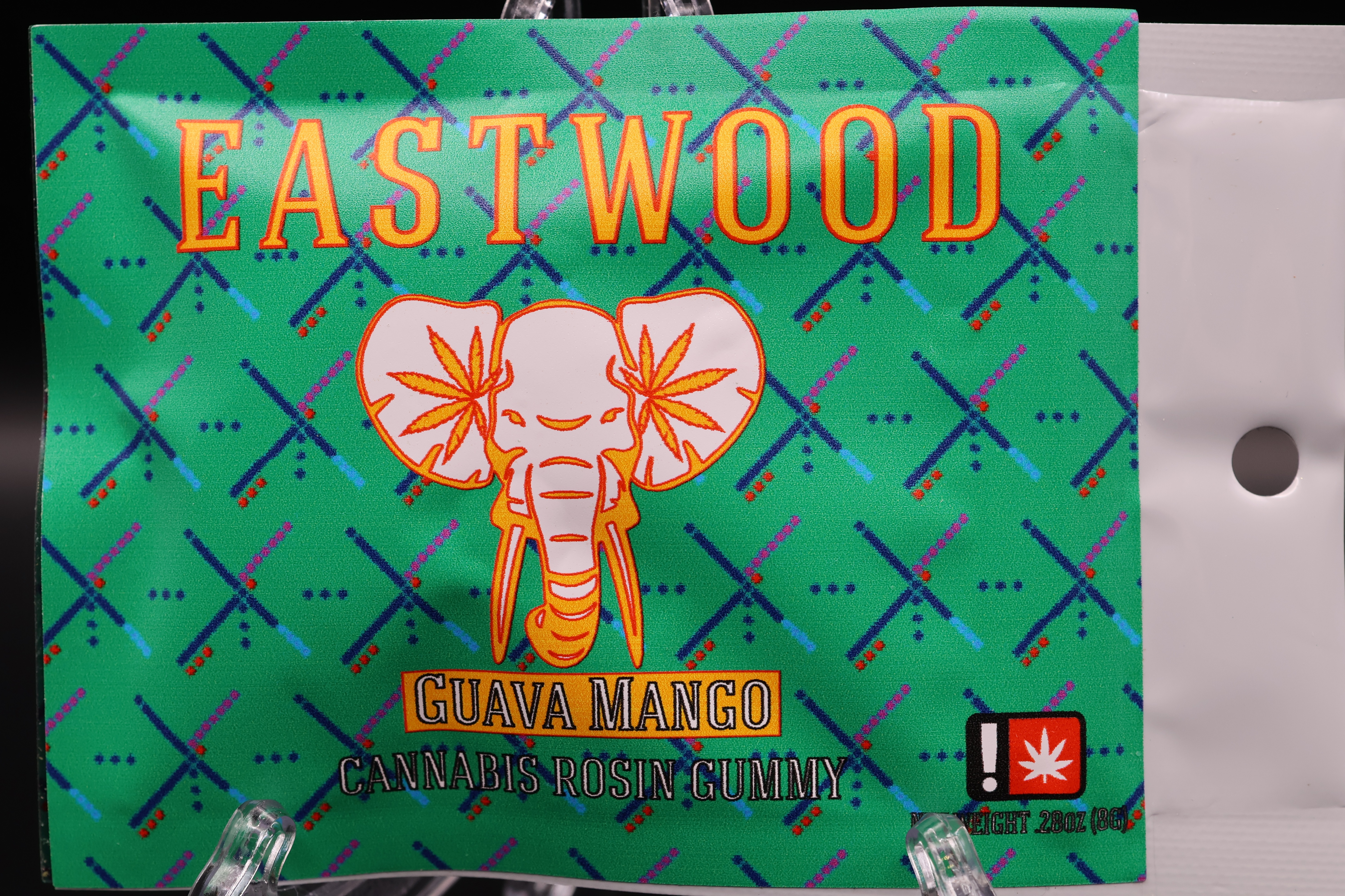 Photograph of product: Guava Mango 100mg Solventless Gummy (Eastwood)