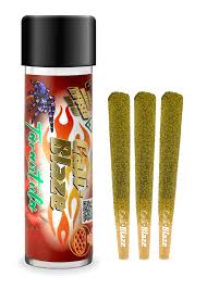 Photograph of product: Cali-Blaze | Cherry Pie | 3pk/1G Liquid Diamond Infused Tarantulas