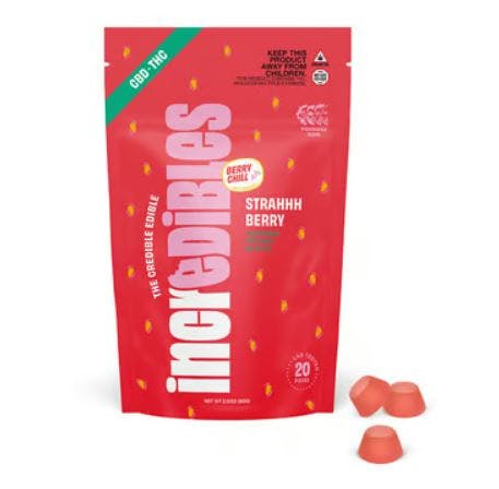 Photograph of product: STRAHHHBERRY | 100:100MG | TH-oui:CBD