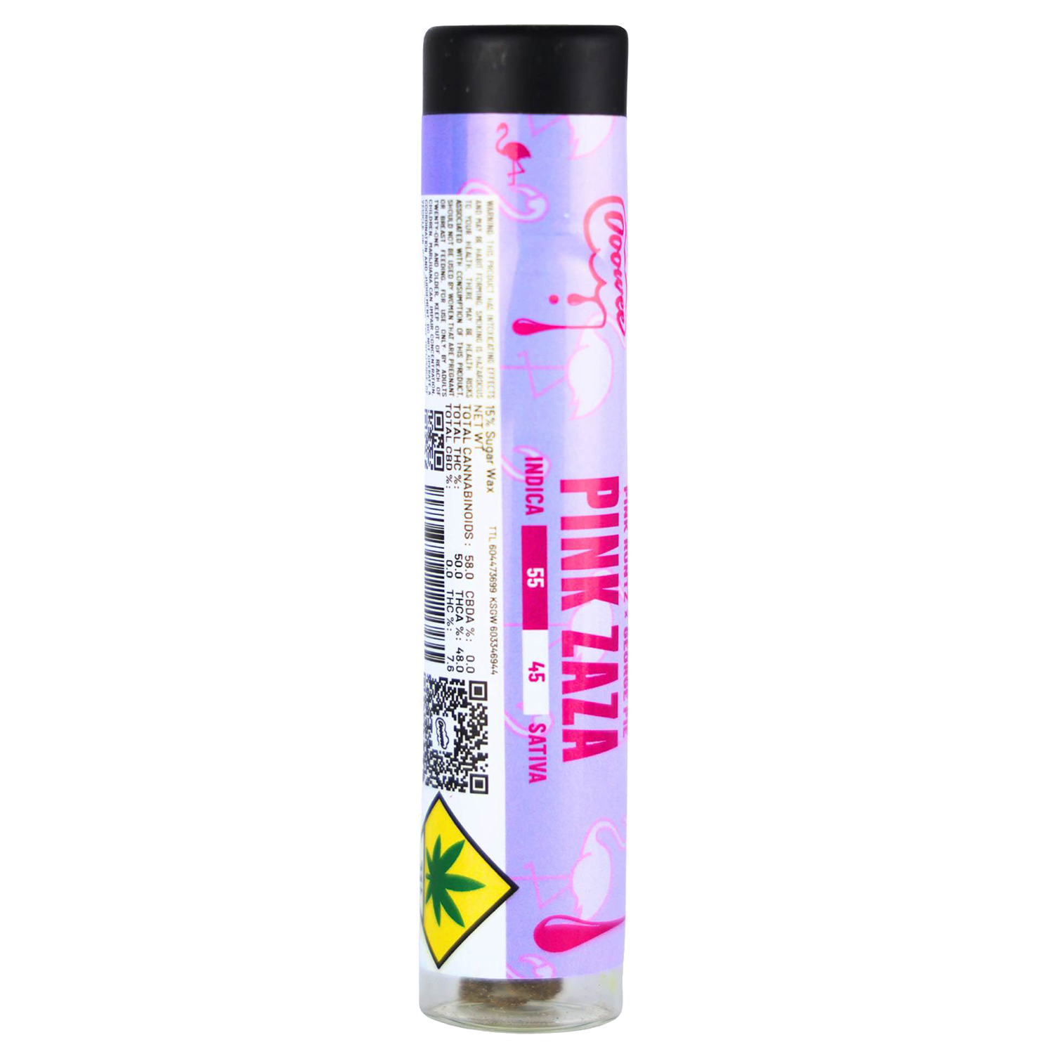 Photograph of product: Ooowee: Pink Zaza (I) 1pk/ Infused Preroll