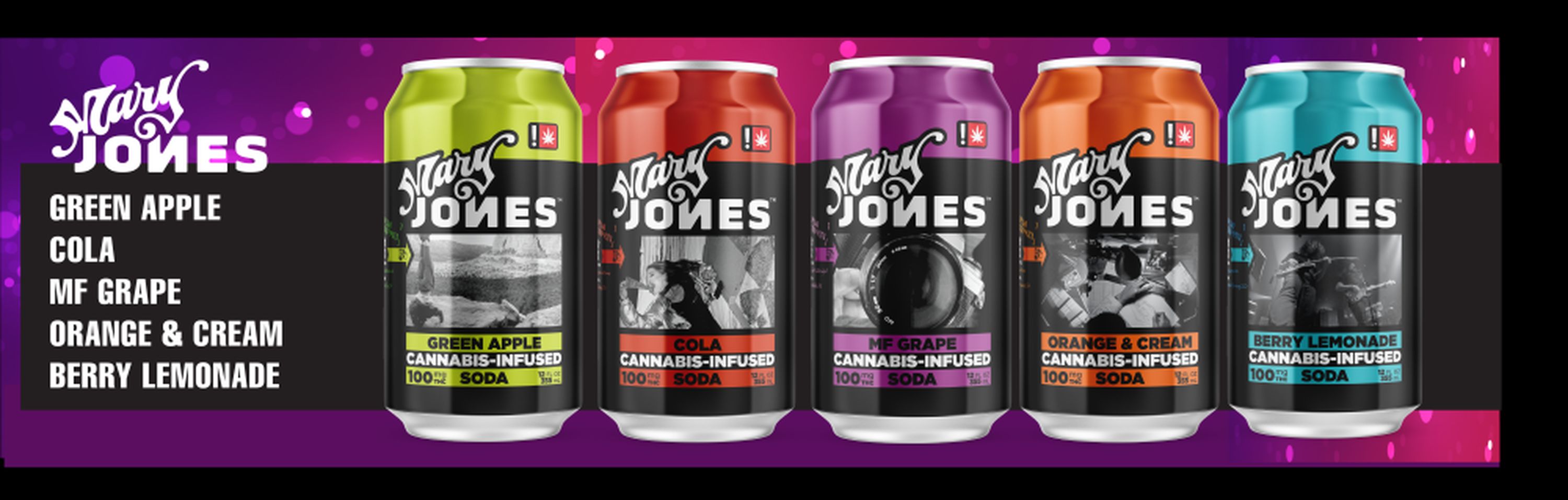 Photograph of product: Mary Jones Soda - Orange Cream