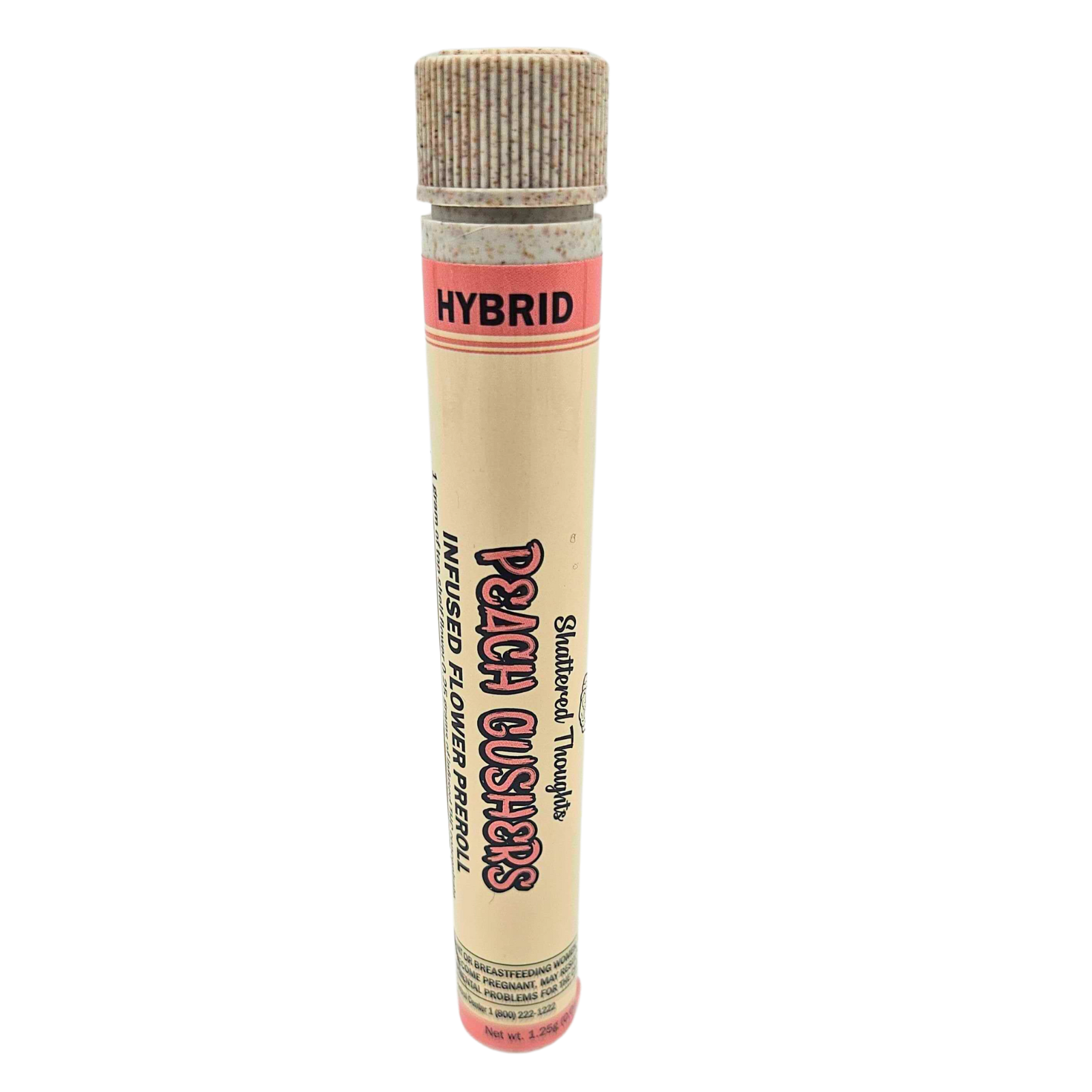 Photograph of Product: SHATTERED THOUGHTS | ICC | Infused Preroll | Peach Gushers