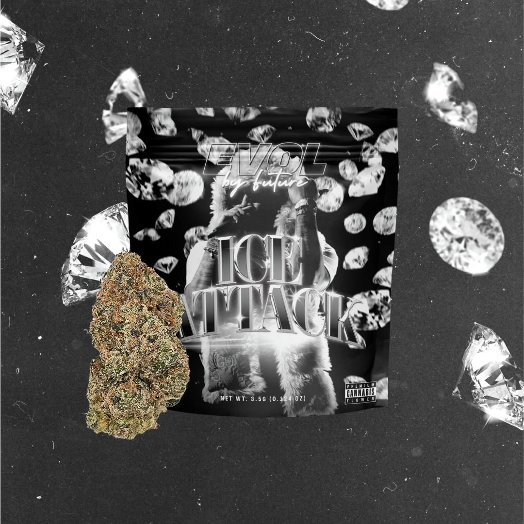 Photograph of product: Flower - EVOL by Future - Ice Attack (H) - 3.5g