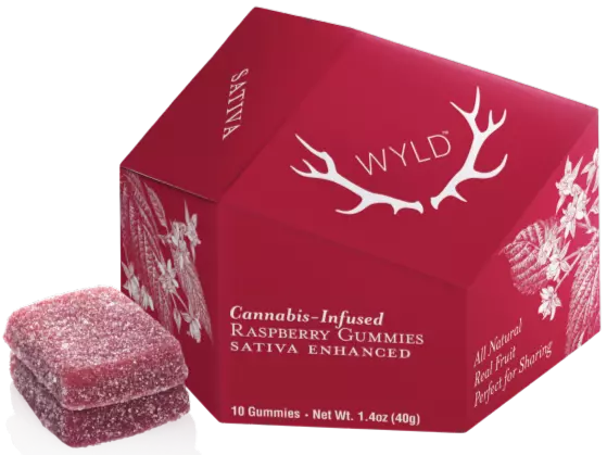 Photograph of product: Pomegrante Gummies | 100 mg | WYLD