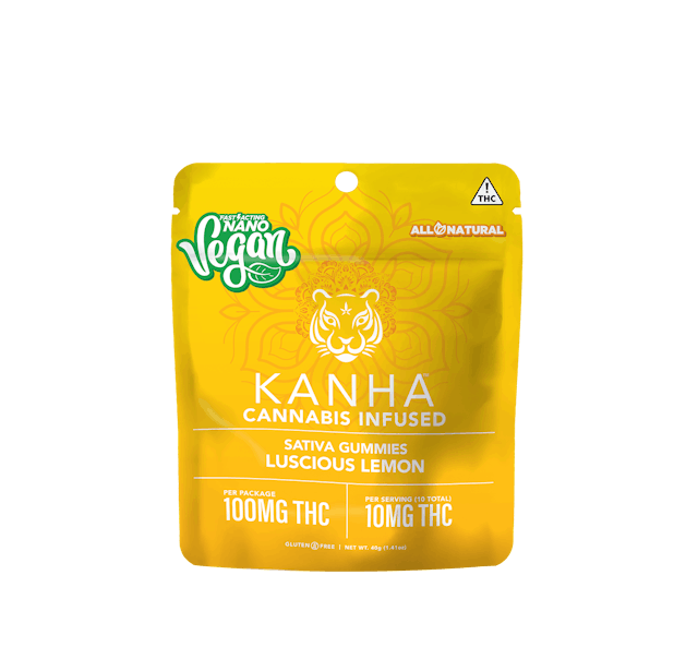 Photograph of product: Luscious Lemon | NANO 100mg Gummies