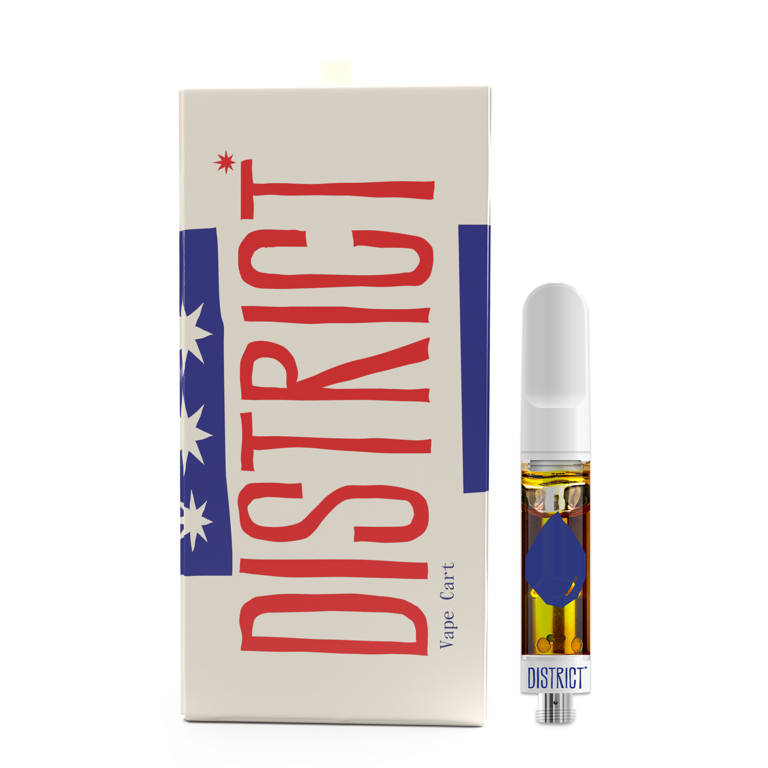 Photograph of product: District Oui'd | Gelato Cake | Live Resin Vape Cart [0.5g]