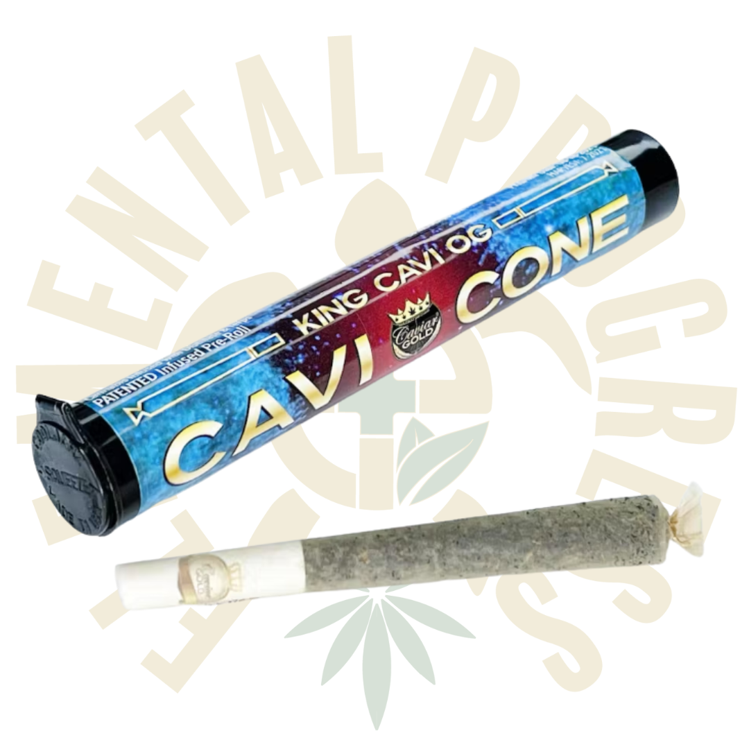 Photograph of product: Caviar Gold Cavi Cone - King Cavi
