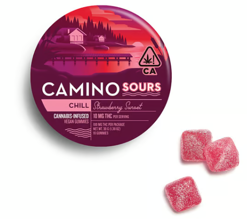 Photograph of product: TROPICAL BURST THCV SOUR GUMMIES | 10PK