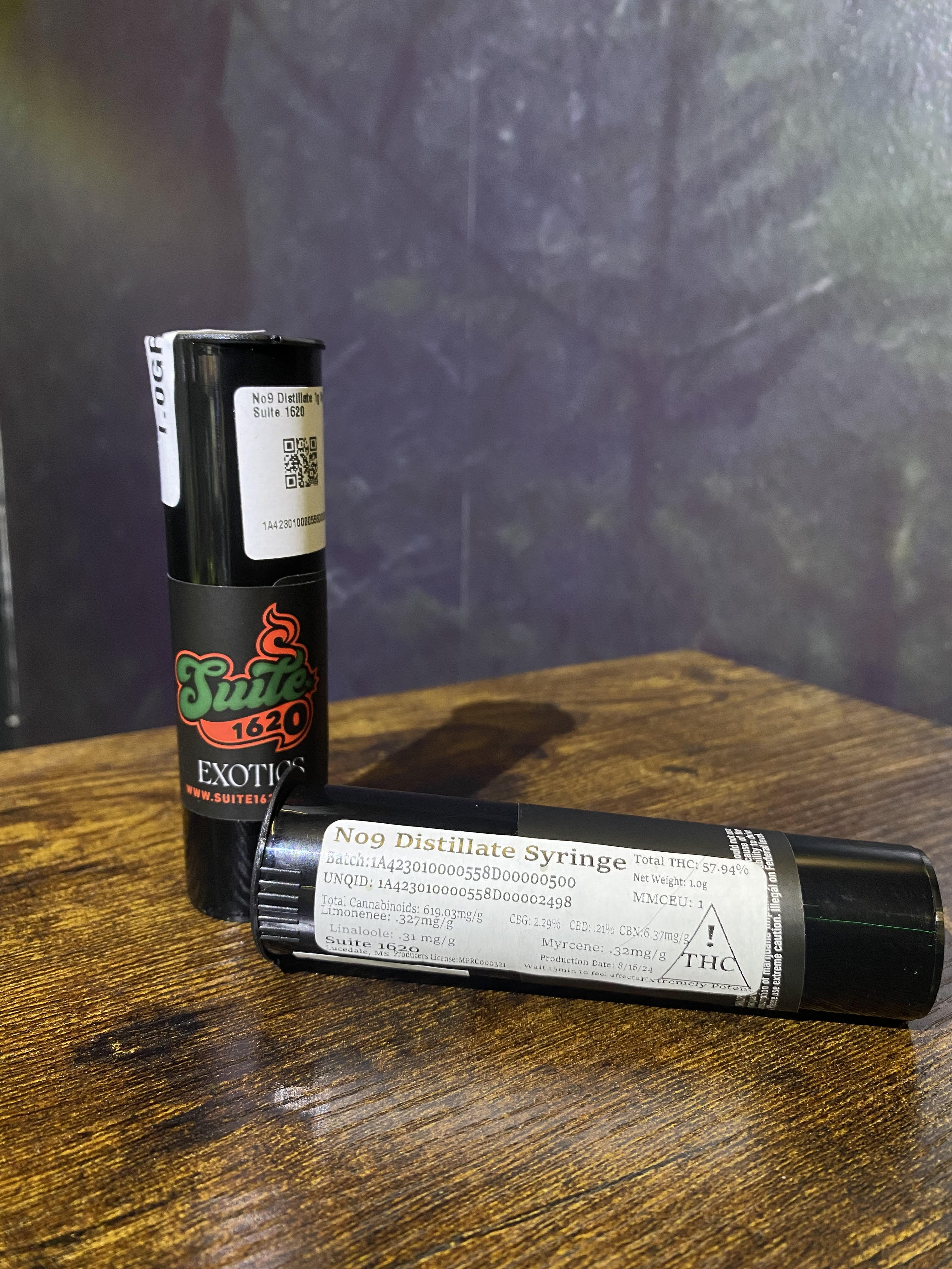 Photograph of product: No9 Distillate Syringe | Suite 1620