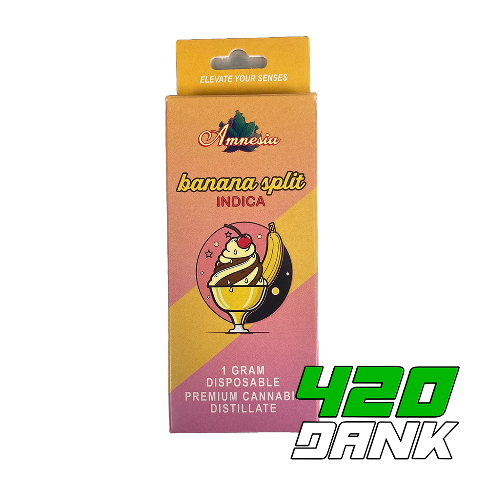 Photograph of product: Amnesia - Disposable - Banana Split (I)