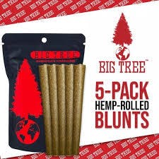 Photograph of product: Banana Runtz | 5pk Hemp Blunts