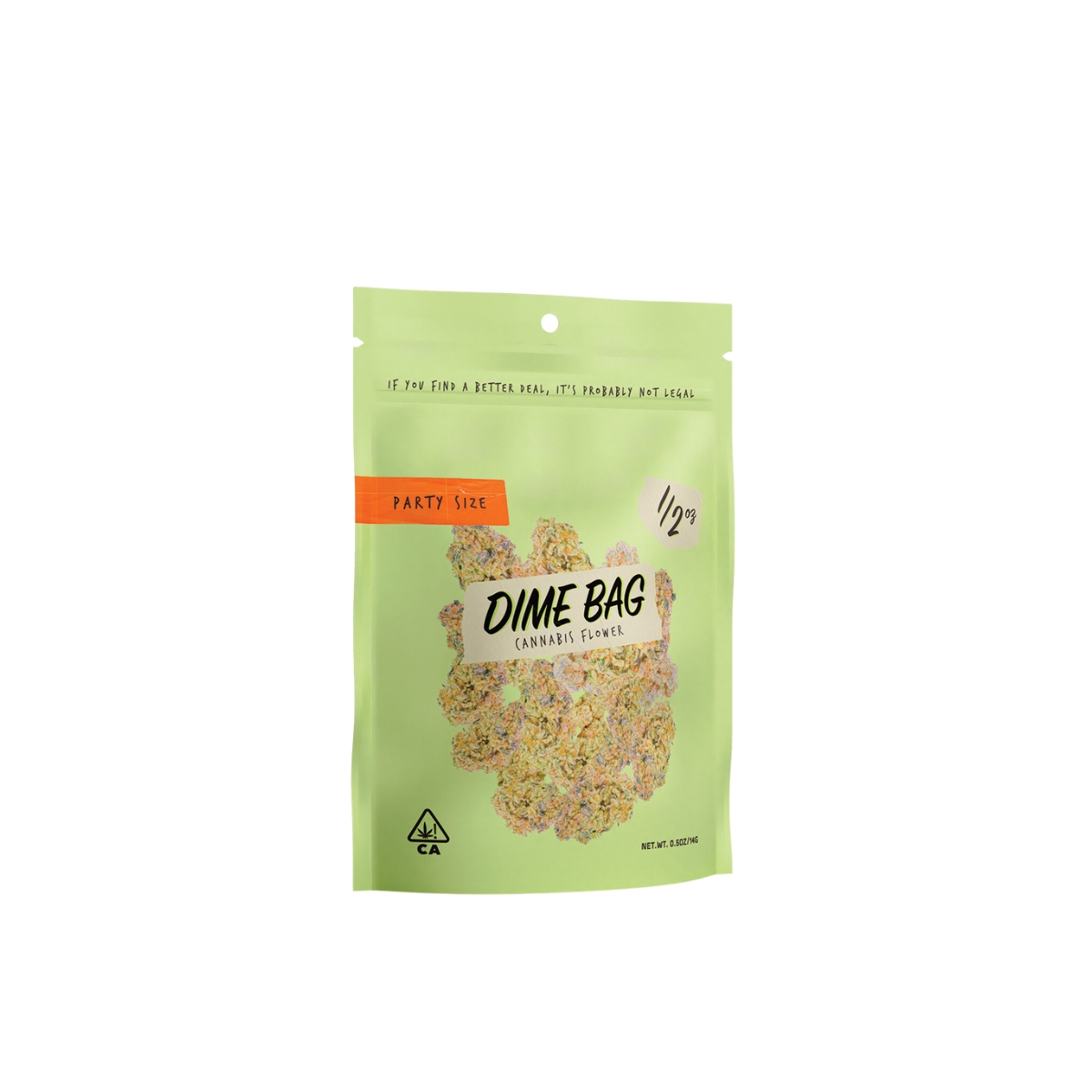 Photograph of product: Dime Bag - Space Runtz (Hybrid) Flower 14g