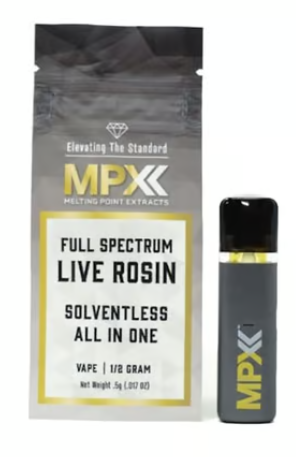 Photograph of product: Rainbow Belts 3.0 | Live Rosin Disposable