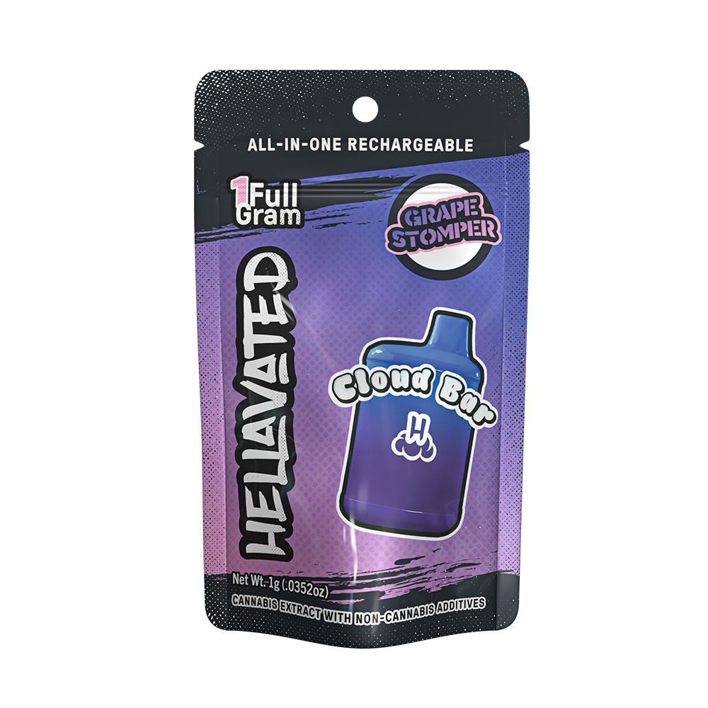 Photograph of product: Grape Stomper [Disposable Pen-1g] || Hellavated