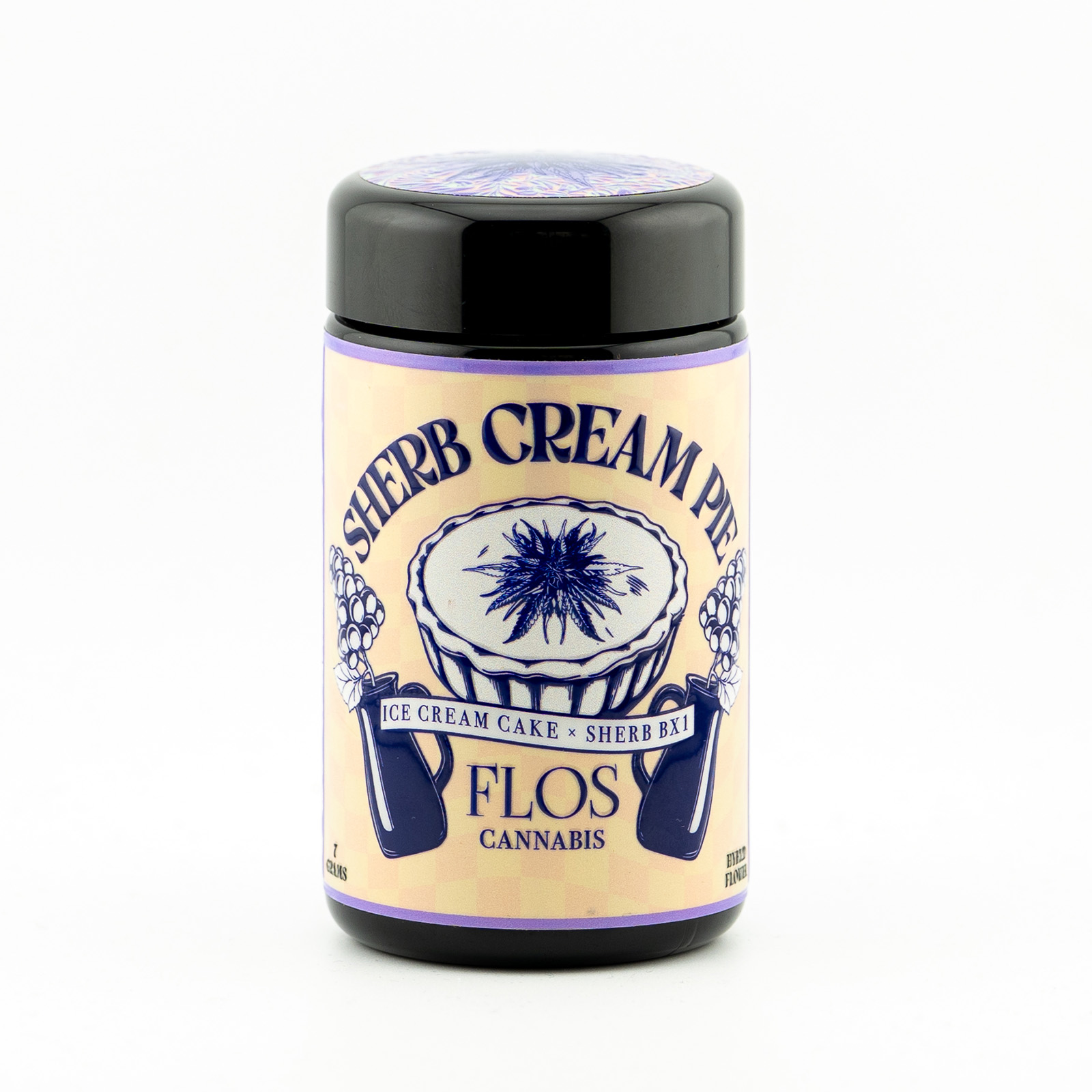 Photograph of product: Flos - Prepack Jar - Sherb Cream Pie - 14g