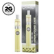Photograph of product: Lemon Pound Cake 2G Disposable - Balanced Line (TH-oui/CBD/CBG) - 