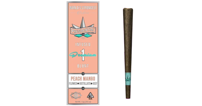 Photograph of product: Presidential - Peach Mango Blunt 1.5g