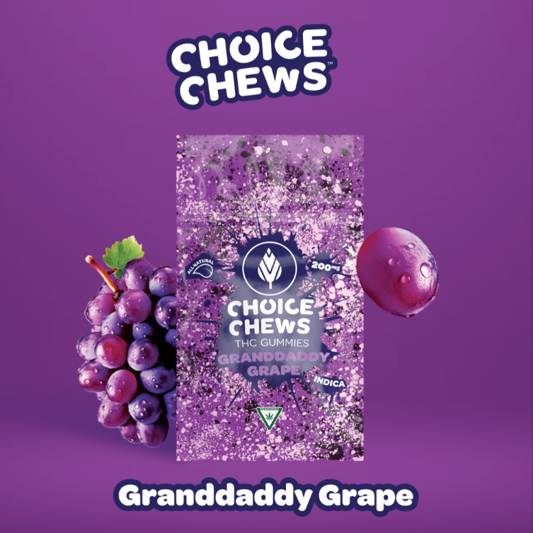 Photograph of product: Granddaddy Grape - 200mg
