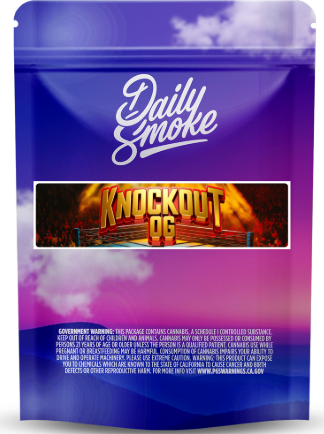 Photograph of product: DAILY SMOKE KNOCKOUT OG 3.5G 1C