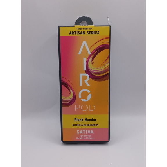 Photograph of product: Airo Pod - Black Mamba Vape Cartridge