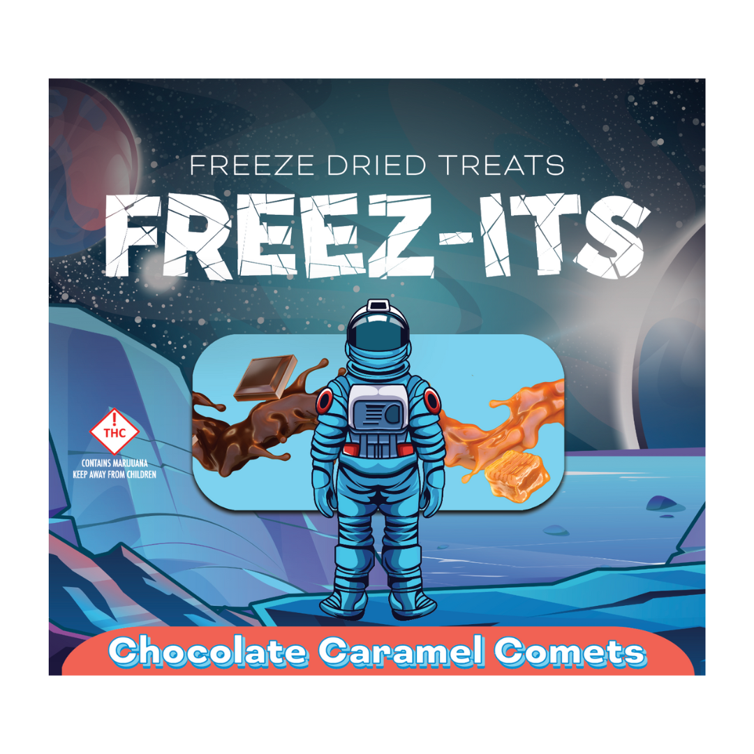 Photograph of product: FREEZ-ITS - Freeze Dried Treats - Astro Puffs (H) 100mg
