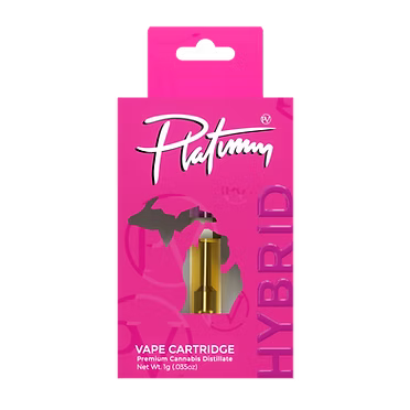 Photograph of product: Platinum Vape | Banana Punch 1g Cartridge