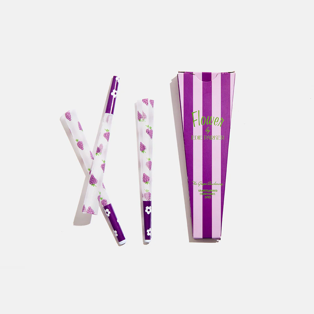 Photograph of product: Edie Parker | Grape Awakening | 3 Cones