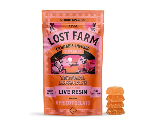 Photograph of product: Apricot Gelato x Tropical Lemonade 110mg -10pk