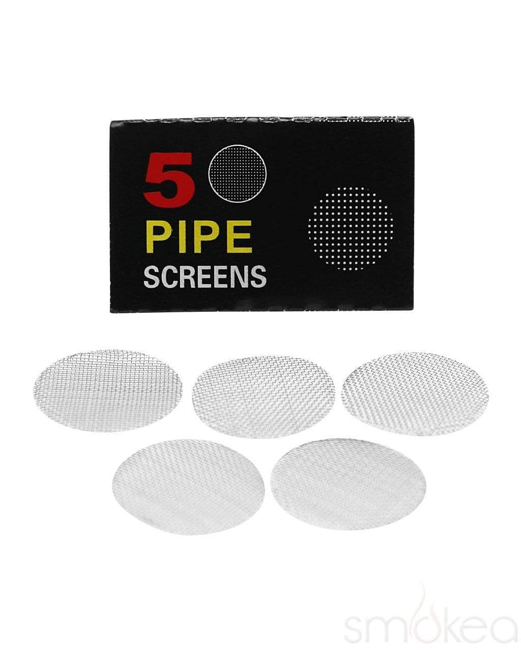 Photograph of product: Stainless Steel Pipe Screens I 5pk I Highly Elevated