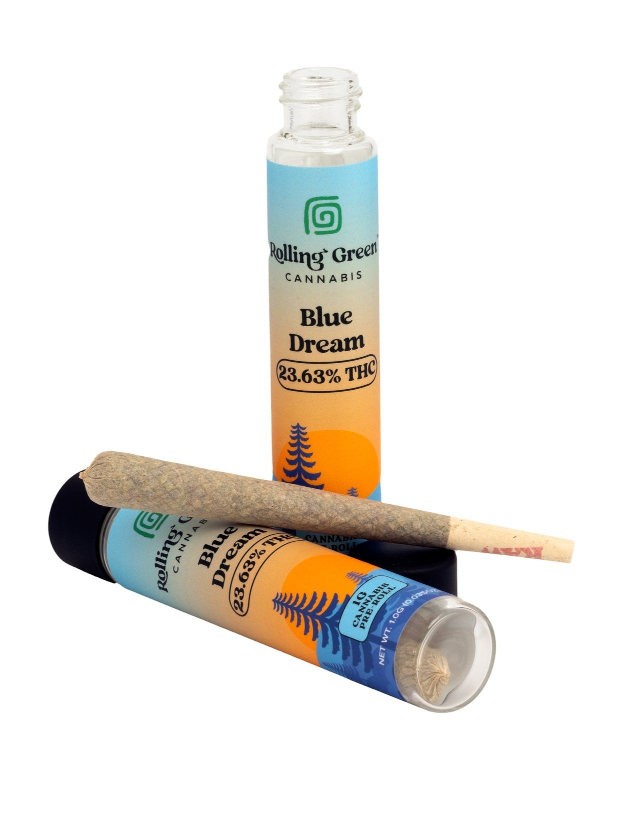 Photograph of product: Rolling Green - Blue Dream - SIngle Joint