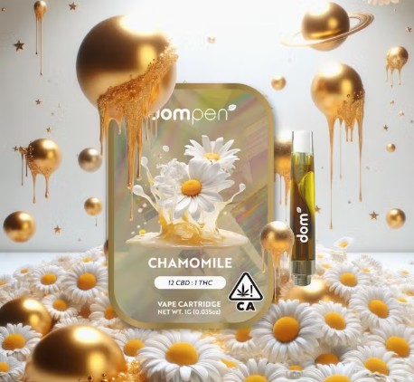 Photograph of product: CHAMOMILE 12:1 CBD:TH-oui CARTRIDGE - 1 G