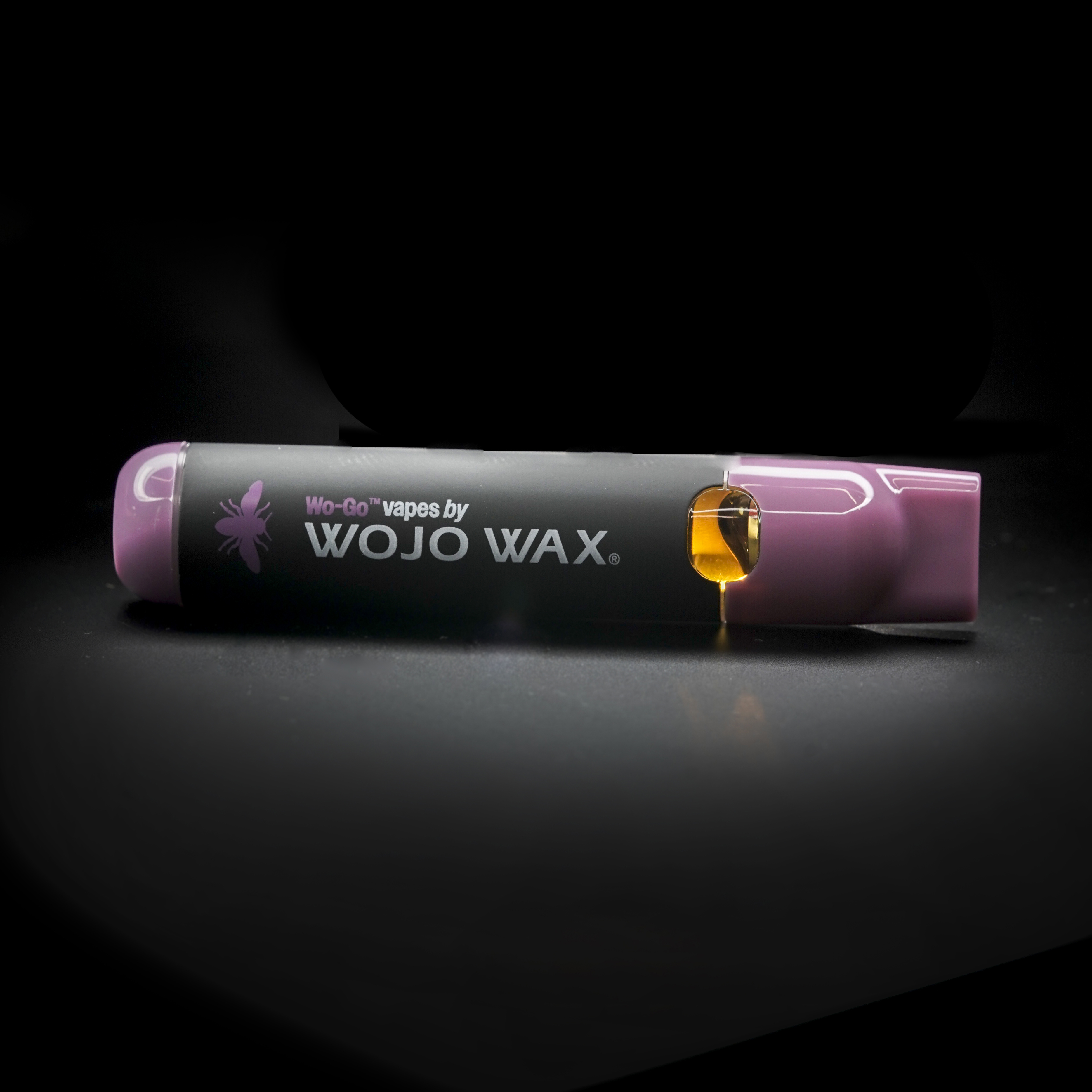 Photograph of product: Wojo | Disposable Vape Cartridge | Live Rosin | Banana Pudding | 0.5g