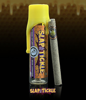Photograph of product: Canna Bee | Slap & Tickle | Infused Cannagar Pre-roll Oui'd